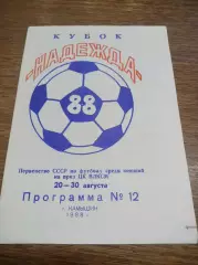 Камышин турнир ЦК ВЛКСМ 1988 РФСФР Украина Киргизия Литва Казахстан Азербайджан