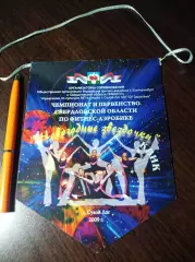 Вымпел Чемпионат Свердловской области по фитнес-аэробике 2009 Сухой Лог