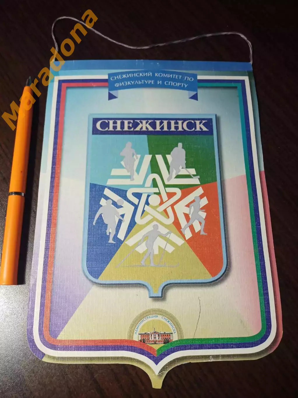 Вымпел баскетбол ДЮСШ Снежинск Челябинская область 2000