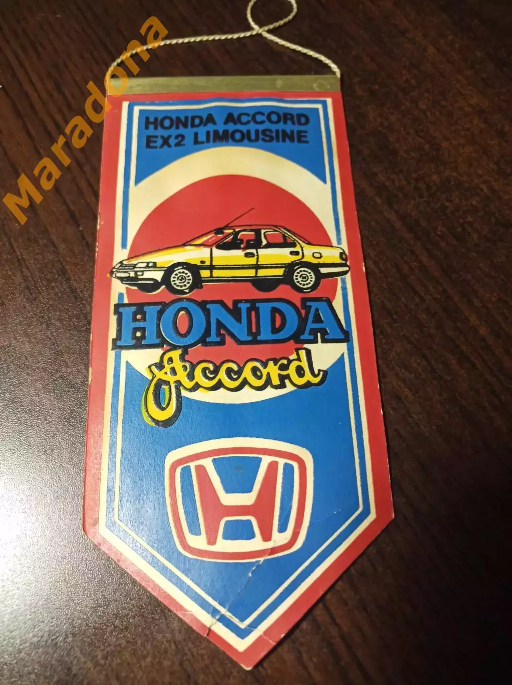 Вымпел автомобиль Honda Accord EX2 Limuzine/ Хонда Аккорд ЕИКС2 лимузин