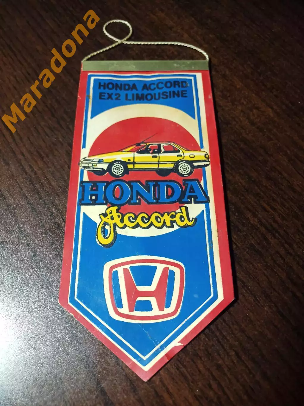 Вымпел автомобиль Honda Accord EX2 Limuzine/ Хонда Аккорд ЕИКС2 лимузин 1