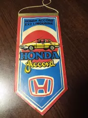 Вымпел автомобиль Honda Accord EX2 Limuzine/ Хонда Аккорд ЕИКС2 лимузин