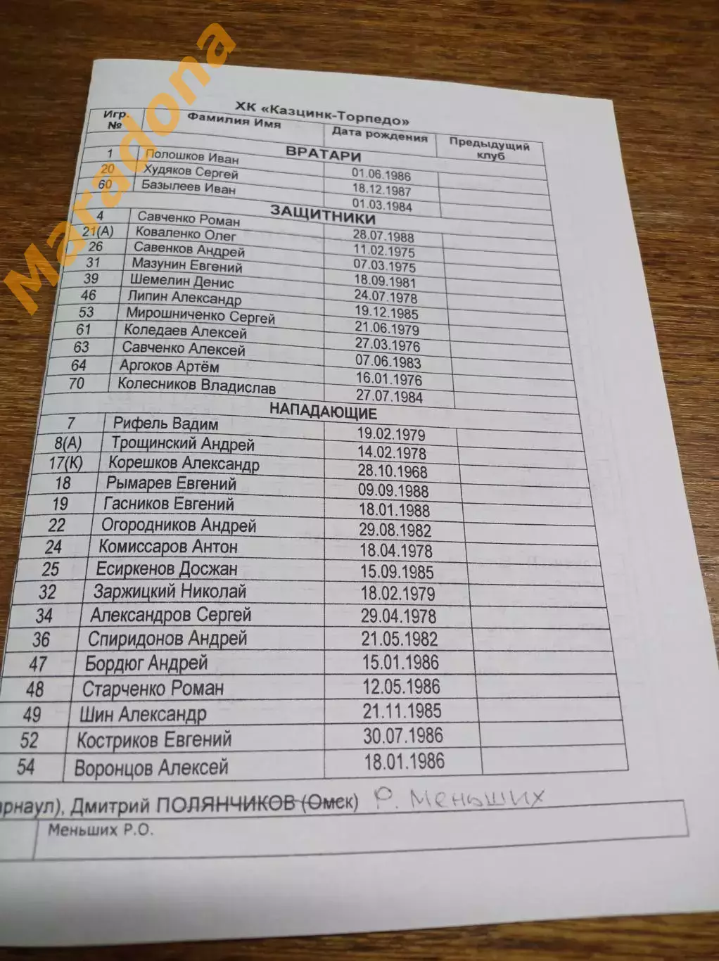 _ Газовик Тюмень - Казцинк-Торпедо Усть-Каменногорск 2007/2008