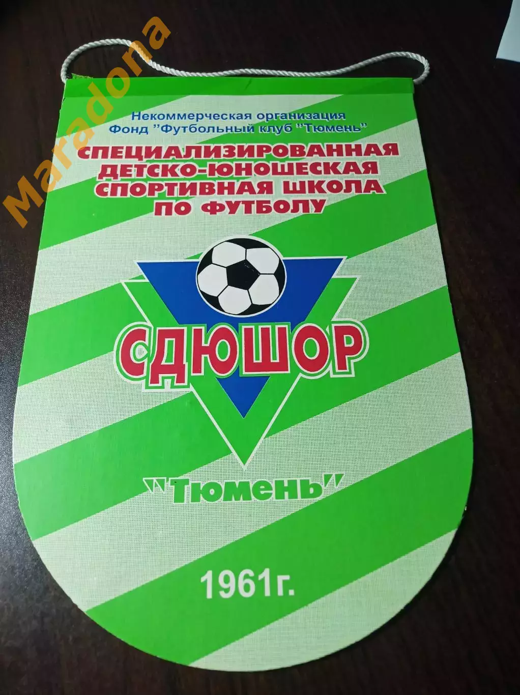 _ Вымпел СДЮШОР Тюмень 1961
