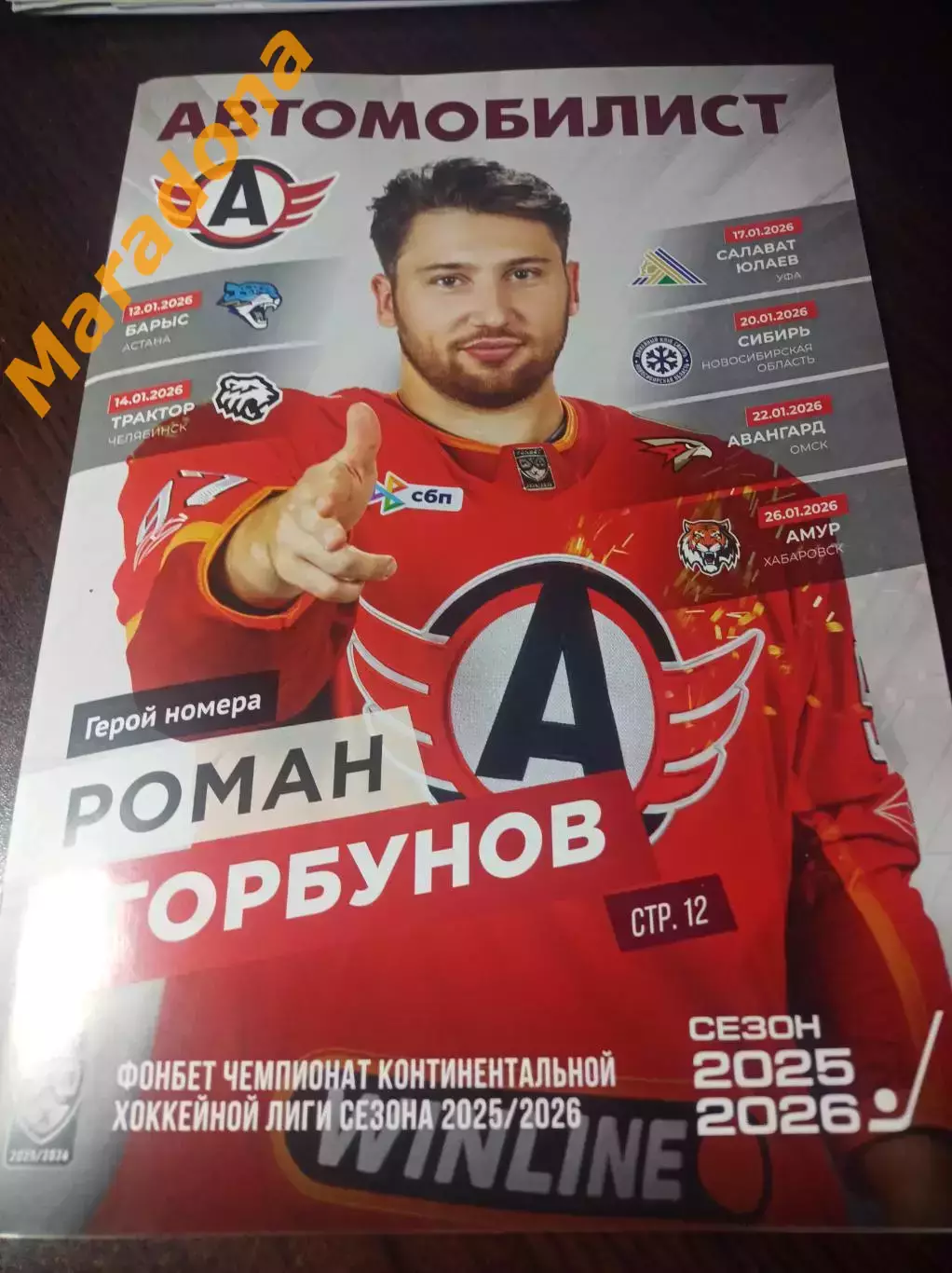 Автомобилист Екат - Барыс+Трактор+Салават Юлаев+Сибирь+Авангард+Амур 2025/2026