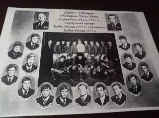 _ футбол Рубин Тюмень Кубок Урала 1972 1973 Кубок РСФСР 1973