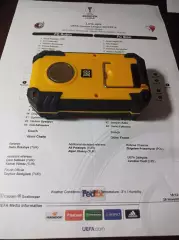 _ протокол стартовый лист Рубин Казань - Сьон Швейцария 2015/2016 Лига Европы