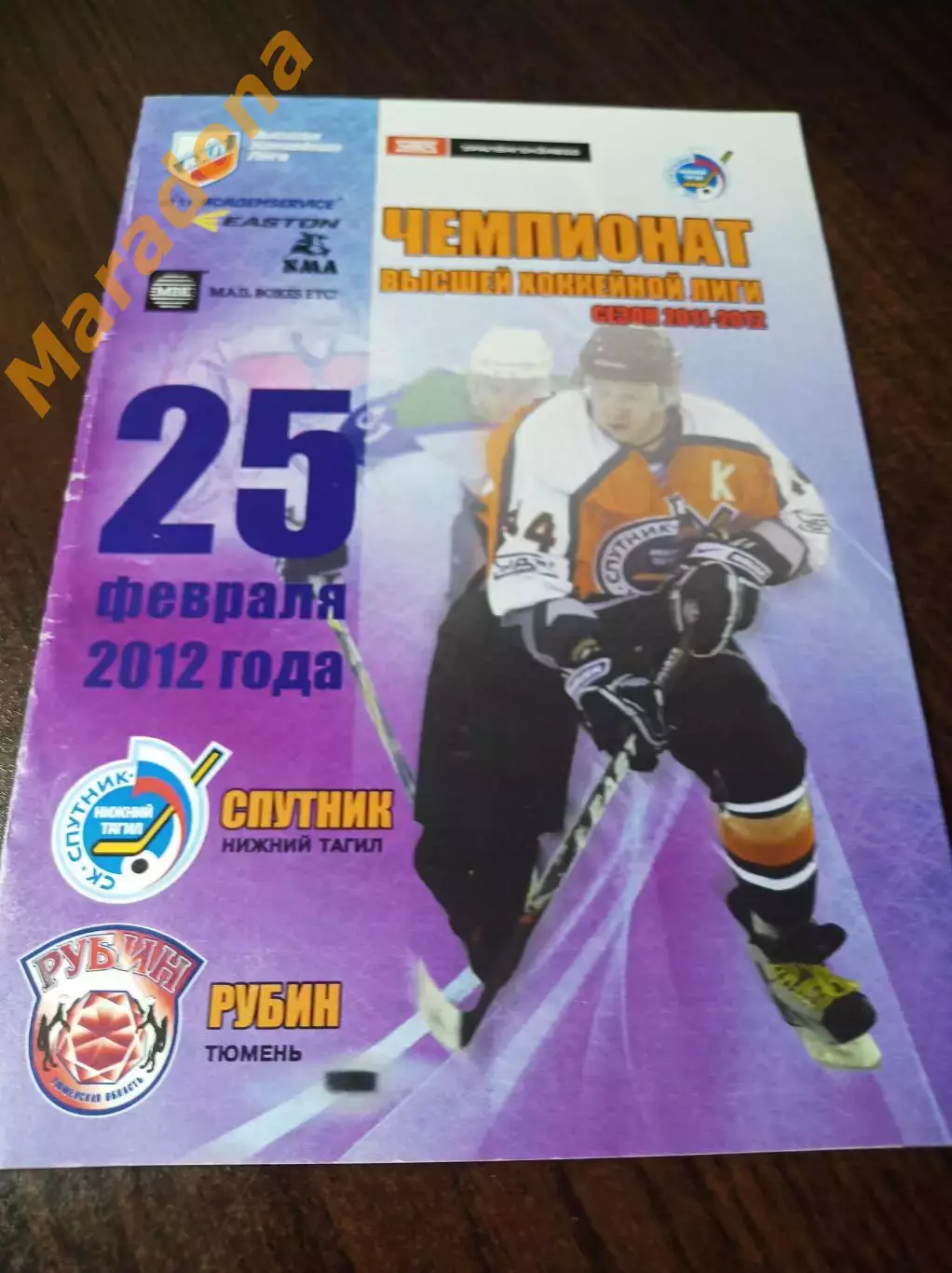 _ Спутник Нижний Тагил -Рубин Тюмень 2011/2012