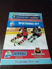 _ Зауралье Курган - Молот-рикамье Пермь 2014/2015