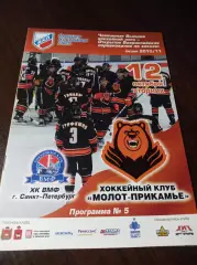 _ Молот-Прикамье Пермь - ВМФ Санкт-Петербург 2010/2011