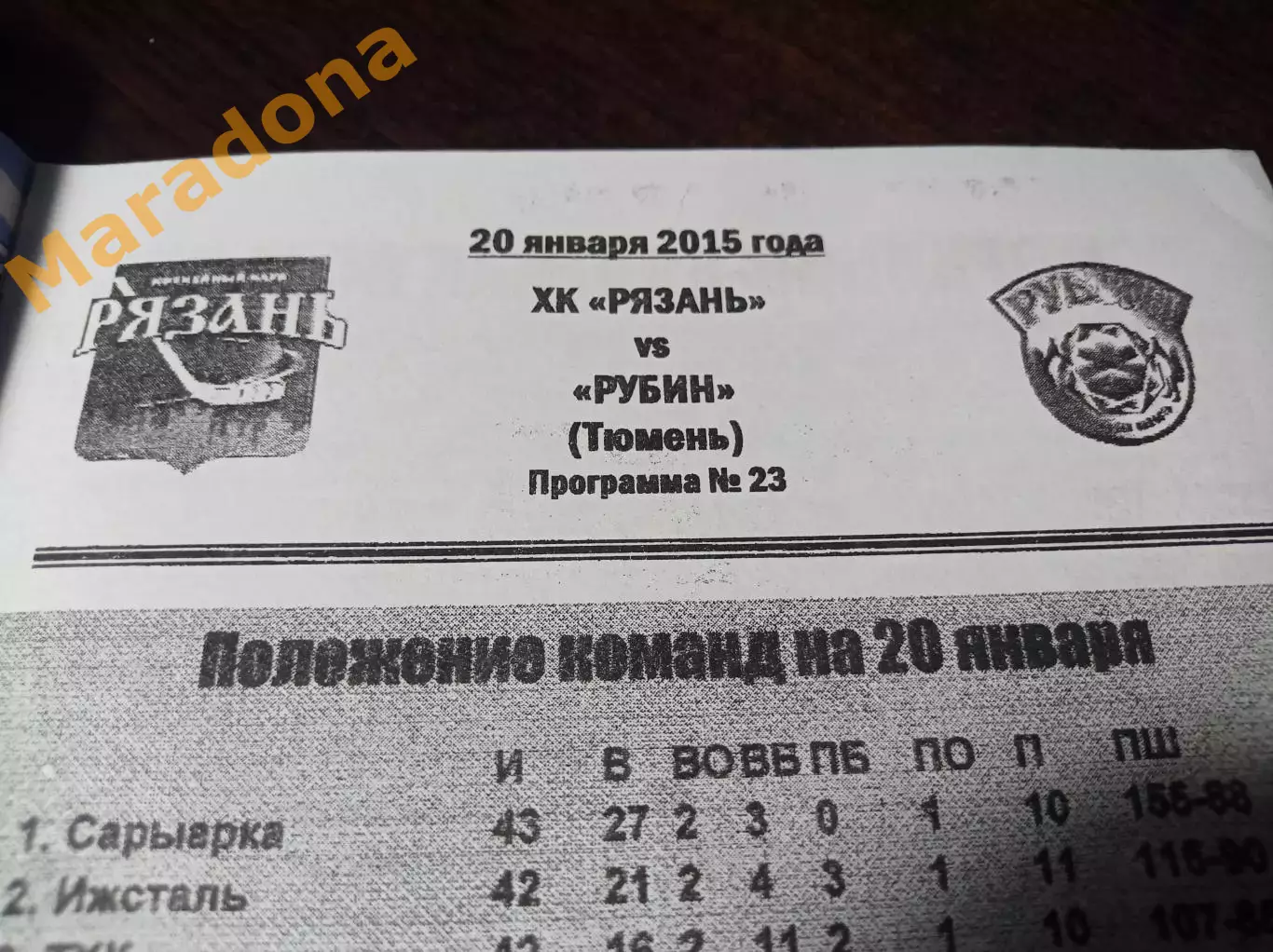 _ Рязань - Рубин Тюмень 2014/2015 1