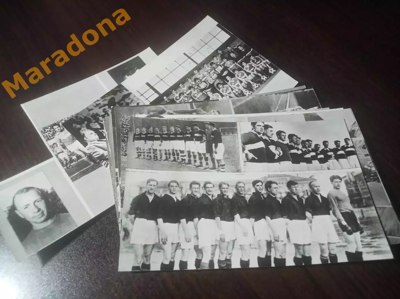 _ Набор открыток Спартак Москва Странички истории советского футбола 1986 1