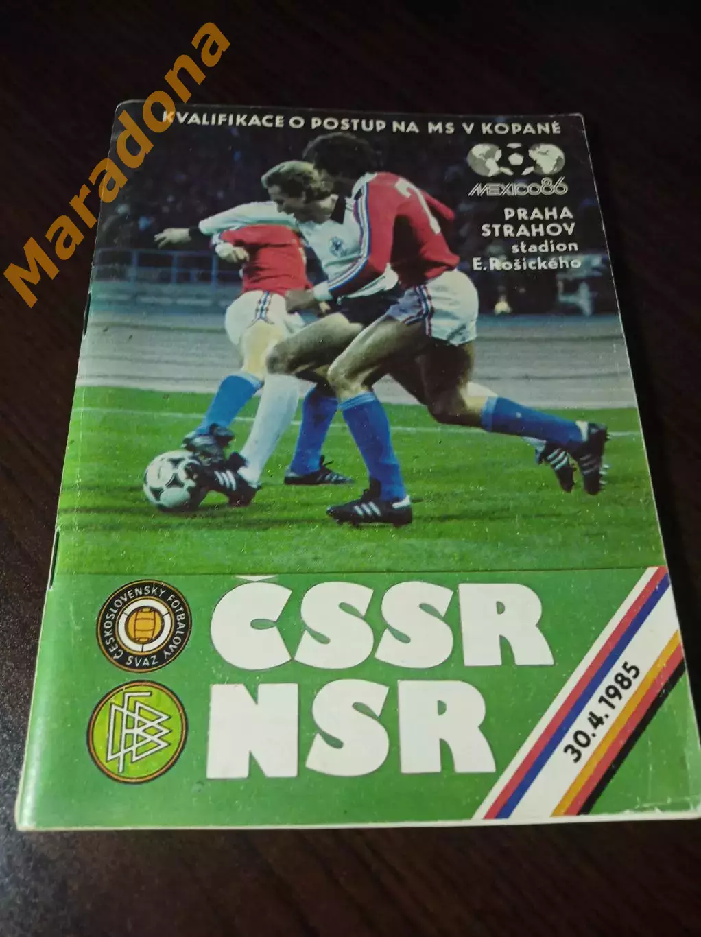 _ ЧССР/Чехословакия - ФРГ/Германия 1985 отбор чемпионата мира 1986 Мехико