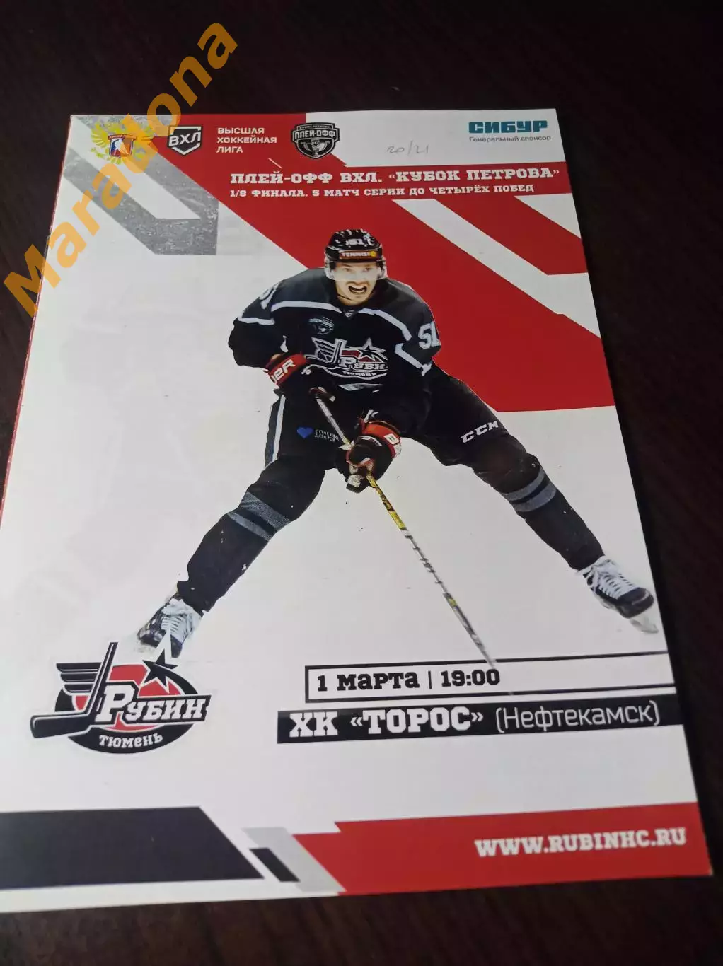 _ Рубин Тюмень - Мамонты Югры 2021/2021 Плей-офф