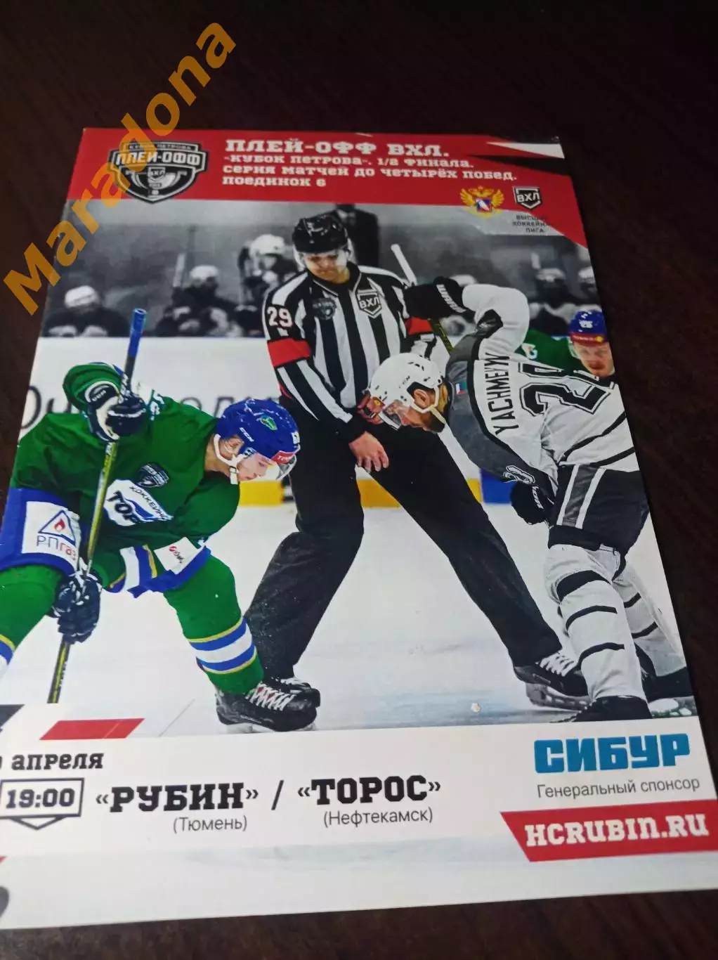 _ Рубин Тюмень - Торос Нефтекамск 2018/2019 Плей-офф