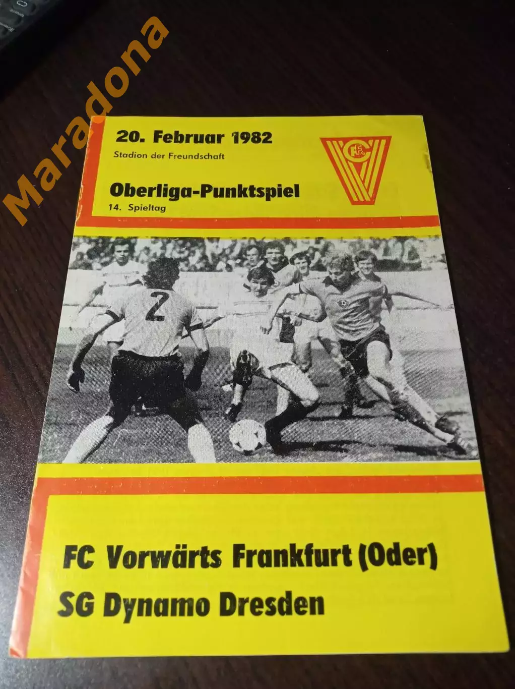 _ Форвертс ГДР - Динамо Дрезден 1982 Германия