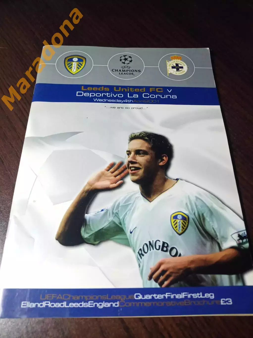 _ Лидс Юнайтед Англия - Депортиво Испания 2001 Лига чемпионов