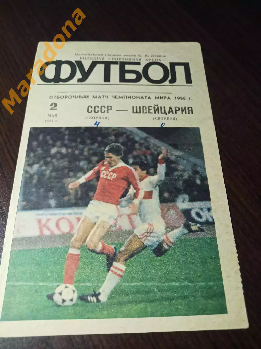 _ СССР - Швейцария 1985