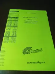 _ Сибирь Новосибирск - Динамо Брянск 2008 салатовая