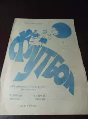 Торпедо Москва - Спартак Москва 1981 голубая
