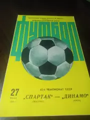 Спартак Москва - Динамо Киев 1982