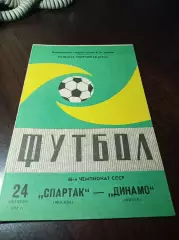 Спартак Москва - Динамо Минск 1983