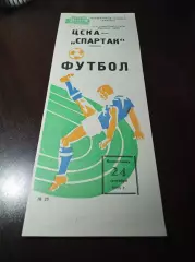 ЦСКА Москва – Спартак Москва 1984