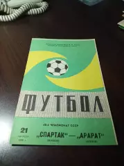 Спартак Москва - Арарат Ереван 1985