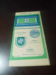 _ Текстильщик Камышин - Зенит Санкт-Петербург 1992