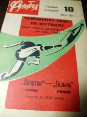 _ Спартак Сумы - Горынь Ровно 1971