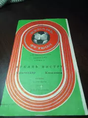 _ Кубань Краснодар - Нистру Кишинёв 1985