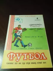 _ Динамо Ставрополь - Даугава Рига 1986