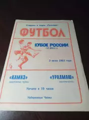 КамАЗ Набережные Челны - Уралмаш Свердловск 1993 Кубок России