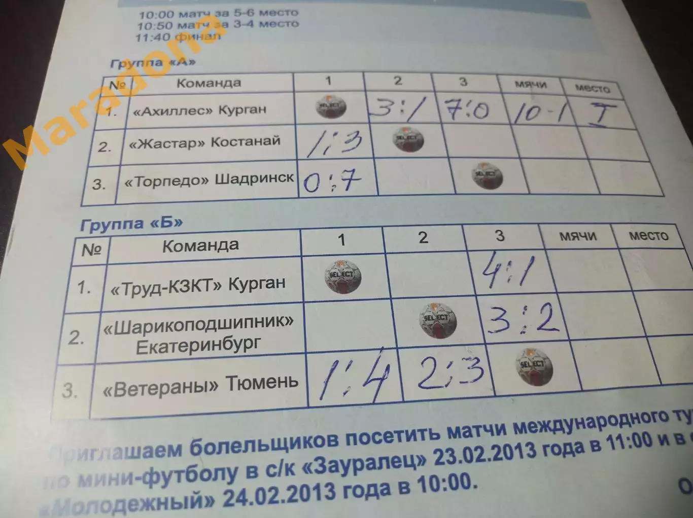 _ турнир Курган 2013 Тюмень Екатеринбург Шадринск Казахстан 1