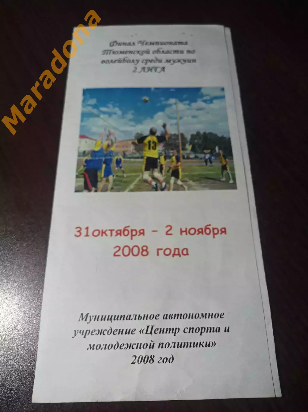 _ Финал чемпионата Тюменской области 2008 Викулово