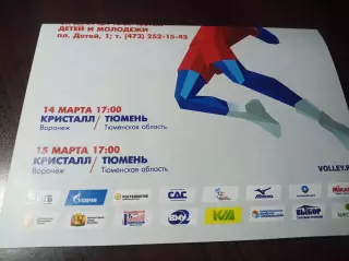 _ Кристалл Воронеж - Тюмень 2014/2015