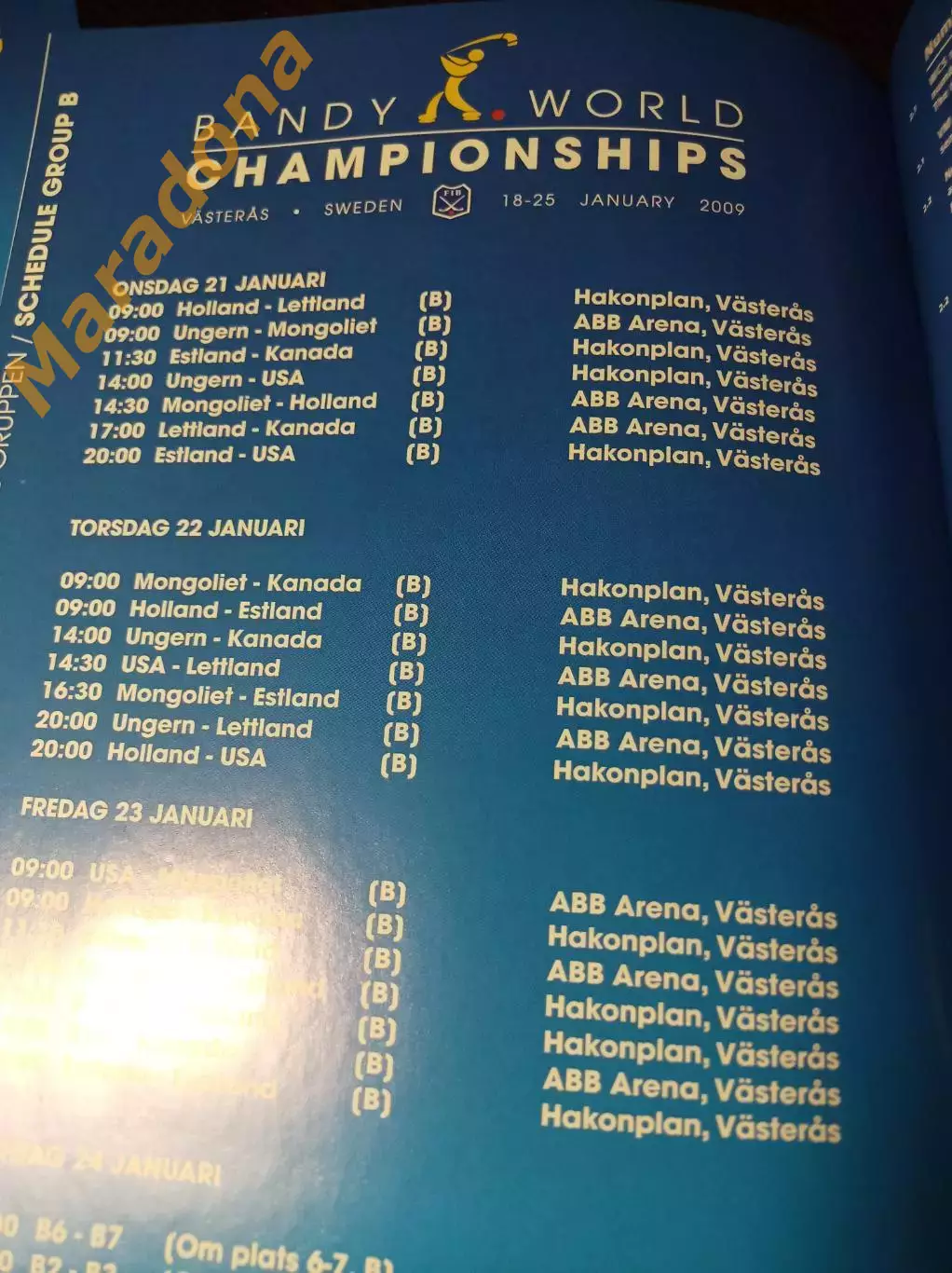 _Чемпионат Мира Вестерос Швеция 2009 Россия Финл Норвегия Казахстан Беларусь 1