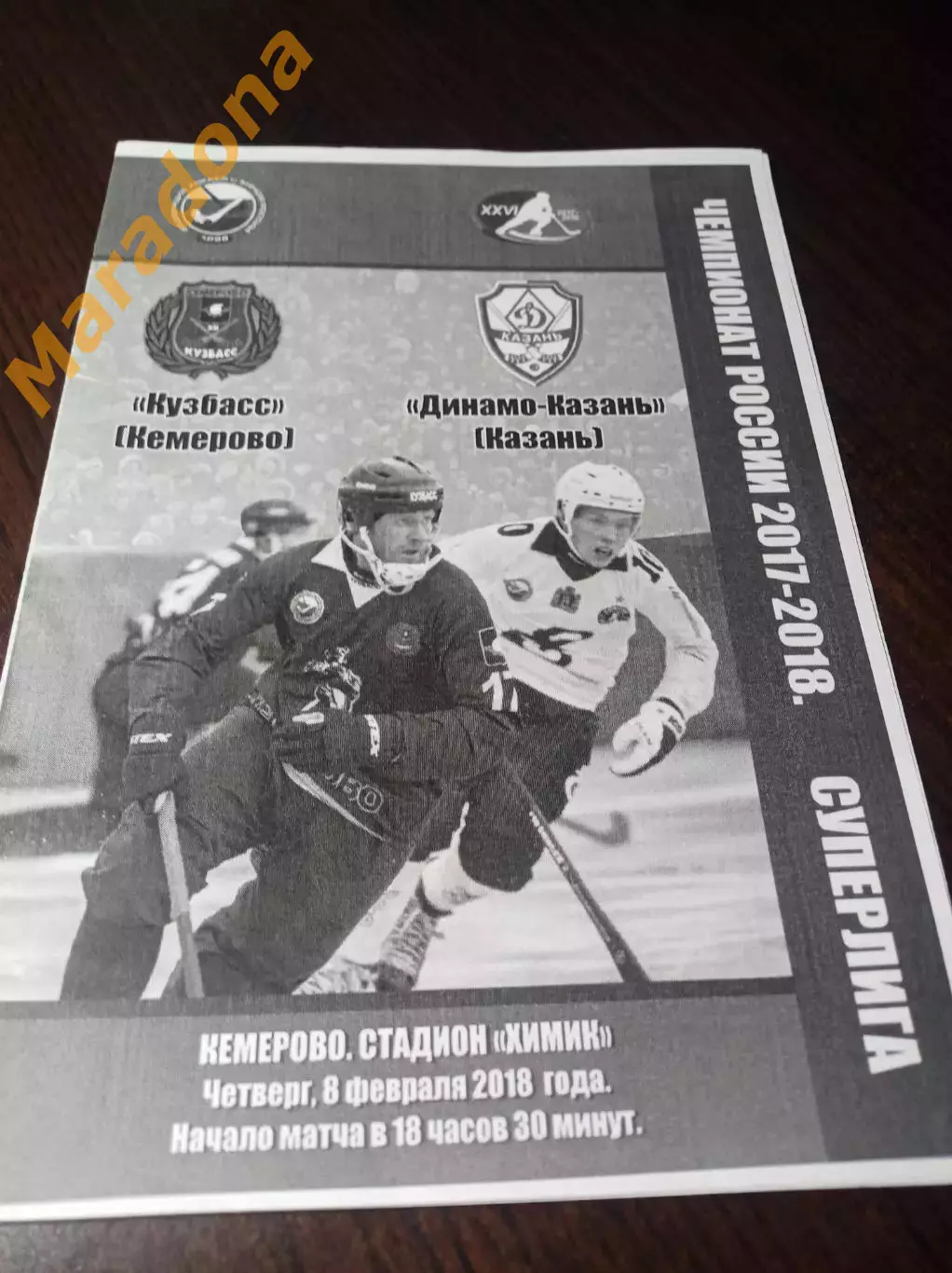 _ Кузбасс Кемерово - Динамо Казань 2017/2018