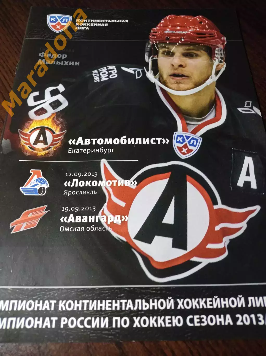 _ Автомобилист Екатеринбург - Локомотив Ярославль + Авангард Омск 2013/2014