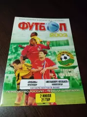_ Кубань Краснодар - Металлург Кузбасс Новокузнецк 2003