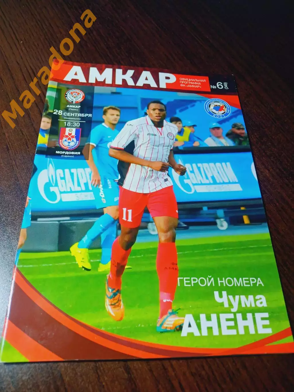 _ Амкар Пермь - Мордовия Саранск 2015