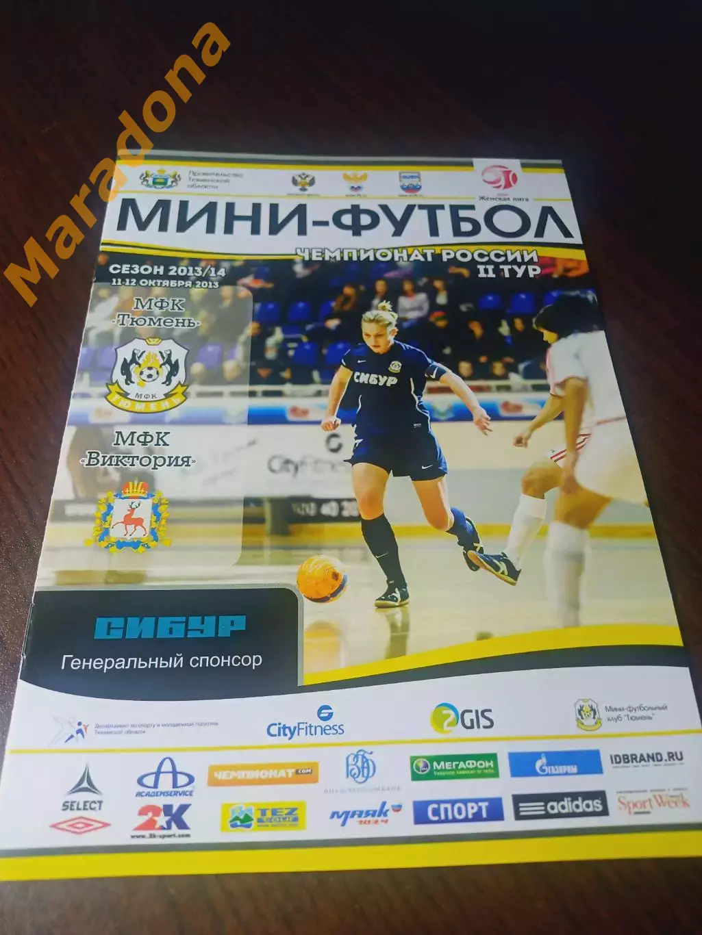 _ Тюмень - Виктория Дзержинск 2013 женщины