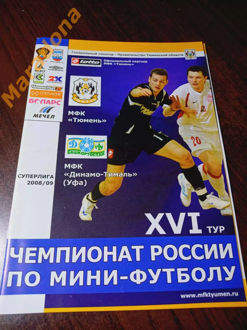 _Динамо Тималь Уфа - Тюмень 2008/2009