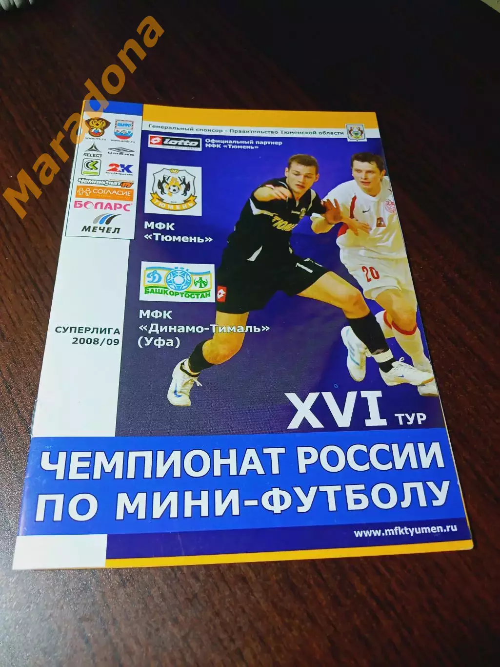 _Динамо Тималь Уфа - Тюмень 2008/2009