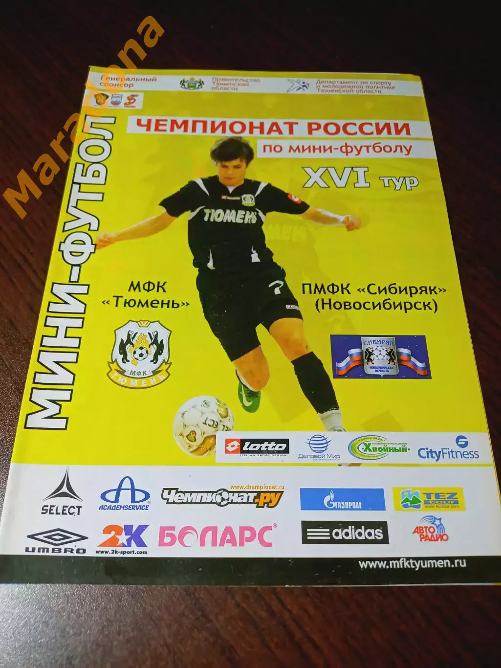 _ Тюмень - Сибиряк Новосибирск 2010/2011