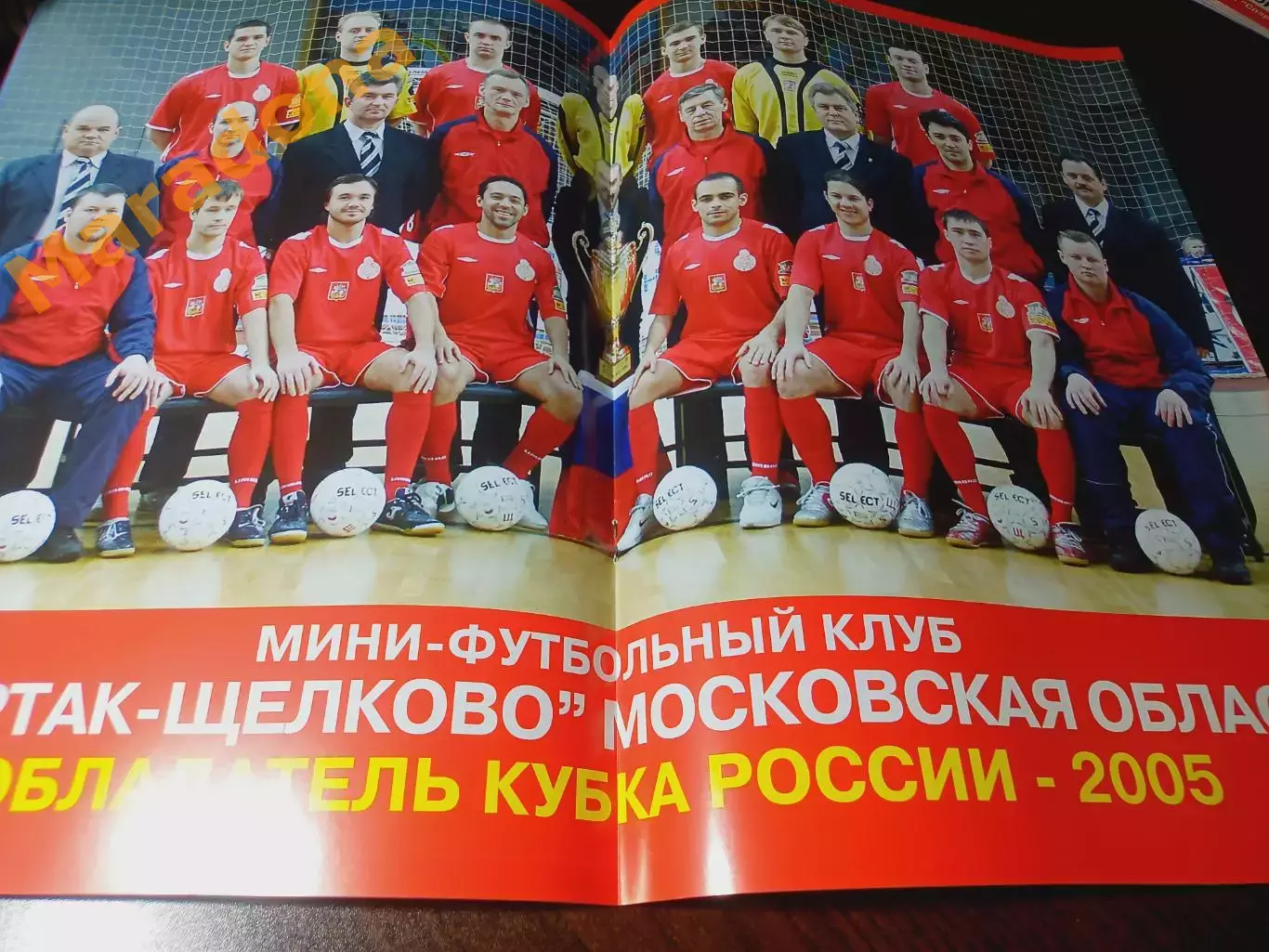 _ Спартак Щелково - Арбат Москва 2005/2006 постер МФК 1