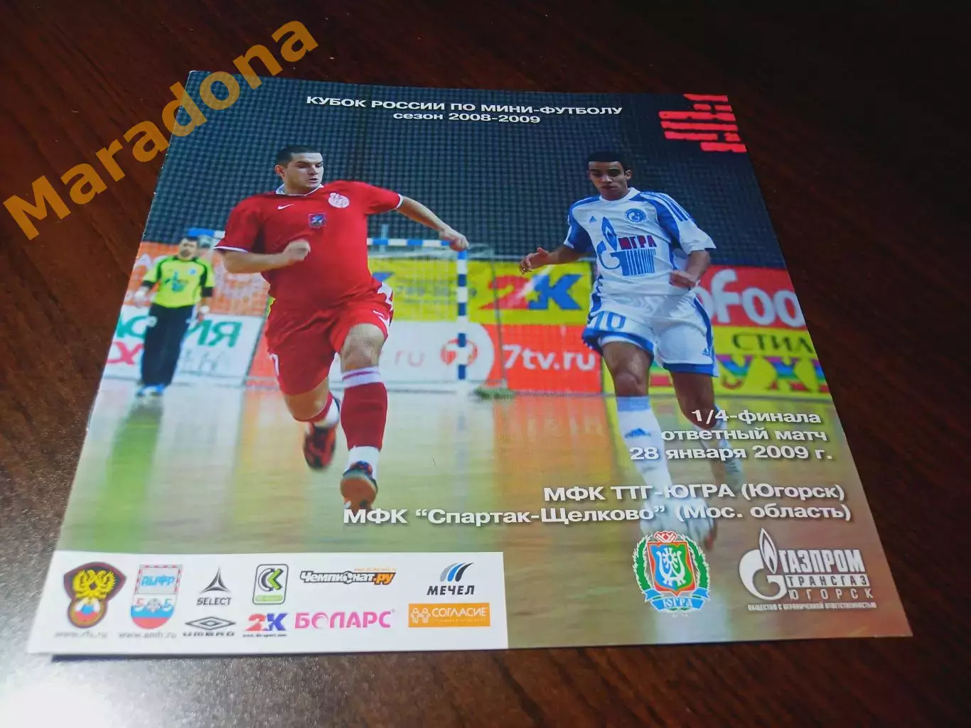 _ ТТГ Ява Югорск - Спартак Щелково 2008/2009 Кубок