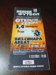 _ ВИЗ-СИНАРА Екатеринбург - Арбат Москва + УПИ - Тюмень 2004/2005