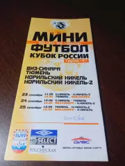 _ Кубок ВИЗ-СИНАРА Екатеринбург 2005/2006 Тюмень Норильский никель Норильск