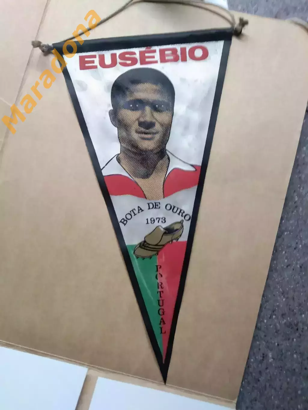 Вымпел Эйсебио 1973. Португалия обладатель золотой бутсы